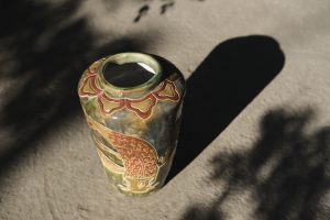 handcrafted pottery vase